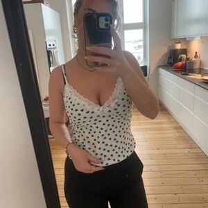 Black White Urban Outfitters Tank Top